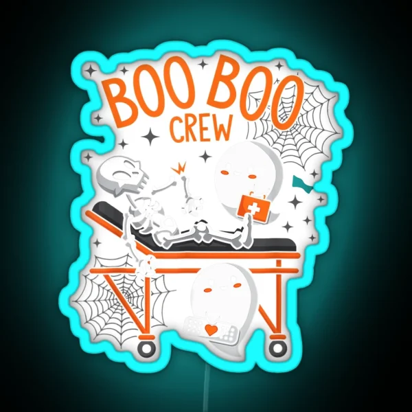 Boo Boo Crew RGB Neon Sign