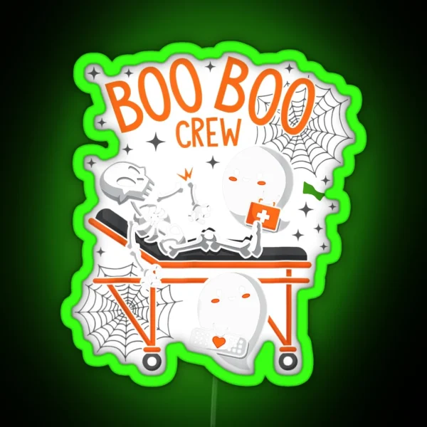 Boo Boo Crew RGB Neon Sign