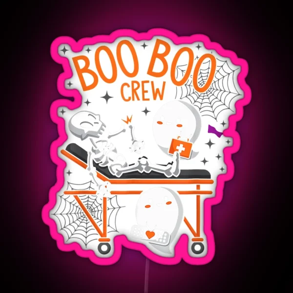 Boo Boo Crew RGB Neon Sign