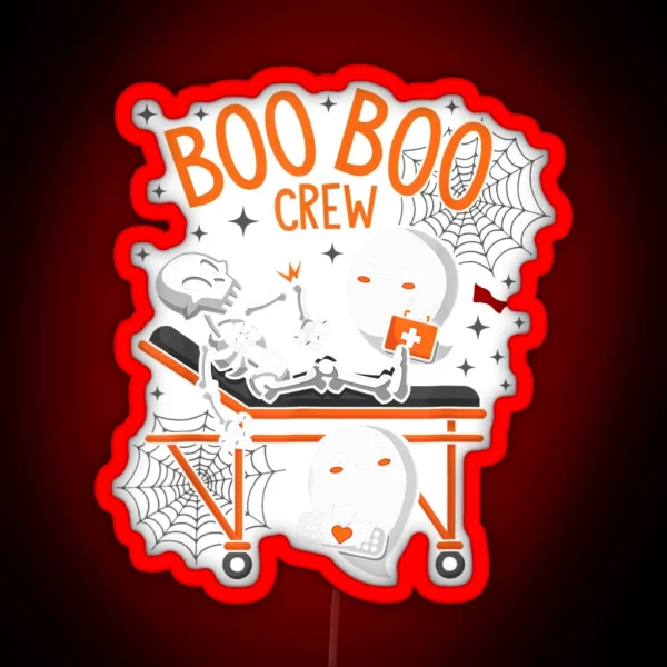 Boo Boo Crew RGB Neon Sign