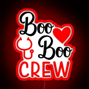 Boo Boo Crew RGB Neon Sign