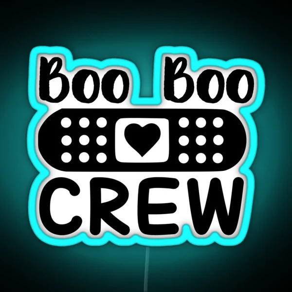 Boo Boo Crew RGB Neon Sign