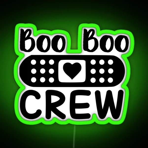Boo Boo Crew RGB Neon Sign