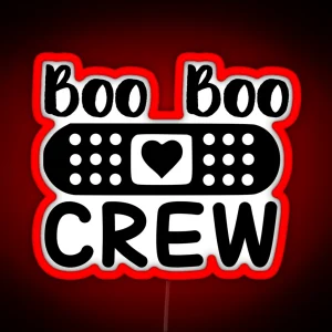 Boo Boo Crew RGB Neon Sign