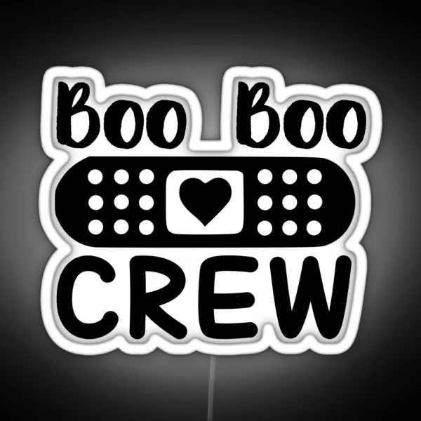 Boo Boo Crew RGB Neon Sign