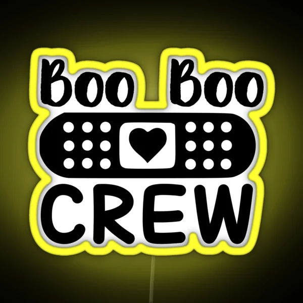 Boo Boo Crew RGB Neon Sign