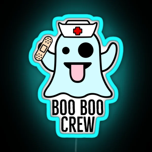 Boo Boo Crew RGB Neon Sign