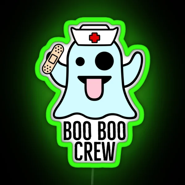 Boo Boo Crew RGB Neon Sign