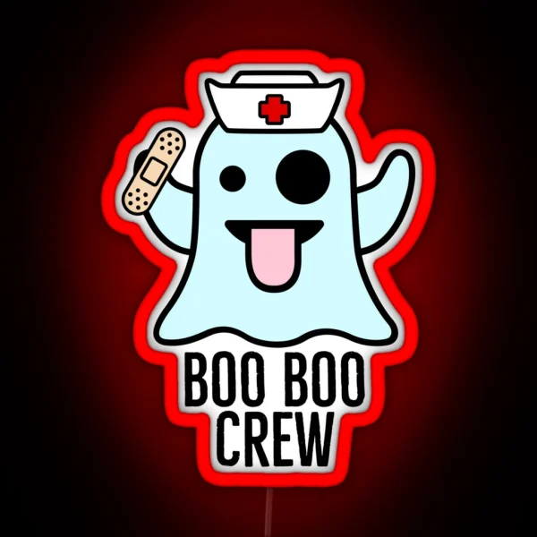 Boo Boo Crew RGB Neon Sign