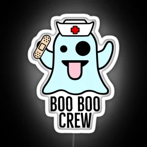 Boo Boo Crew RGB Neon Sign