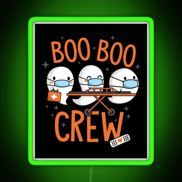 Boo Boo Crew RGB Neon Sign