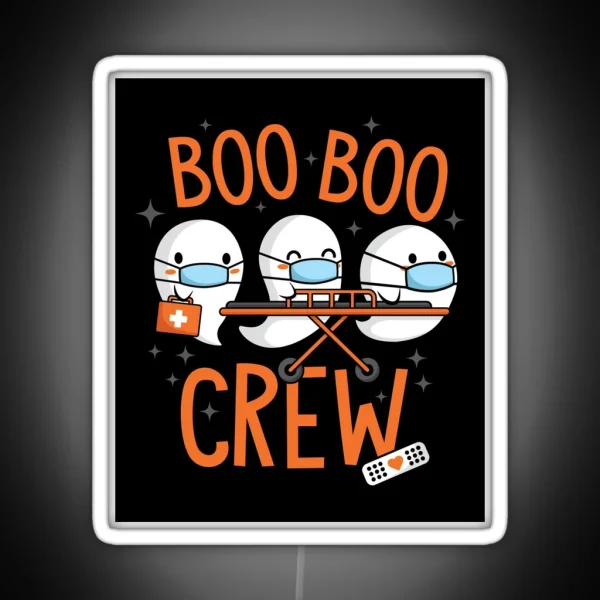 Boo Boo Crew RGB Neon Sign
