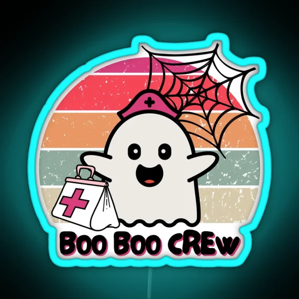 Boo Boo Crew RGB Neon Sign