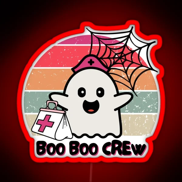 Boo Boo Crew RGB Neon Sign