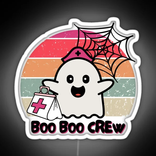 Boo Boo Crew RGB Neon Sign