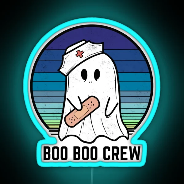 Boo Boo Crew RGB Neon Sign