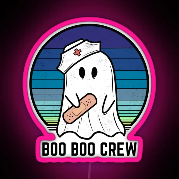 Boo Boo Crew RGB Neon Sign