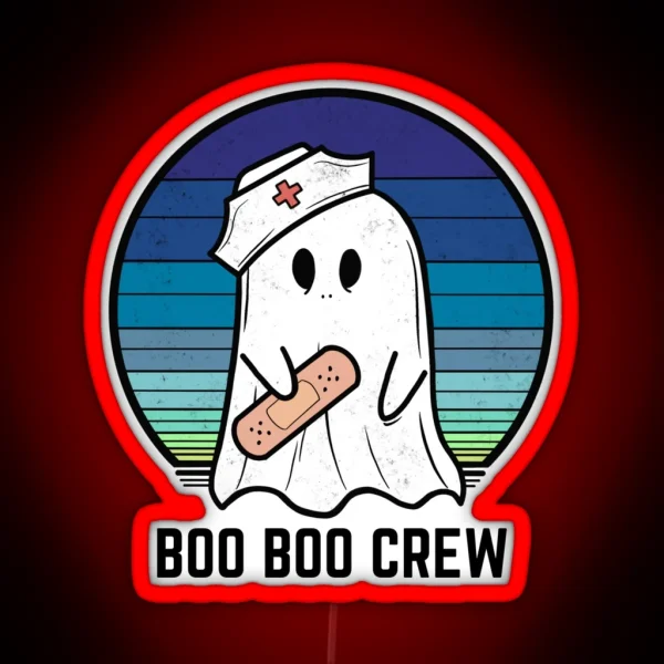 Boo Boo Crew RGB Neon Sign