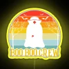 Vintage Inspired RGB Neon Sign with Retro Cartoon Character Theme