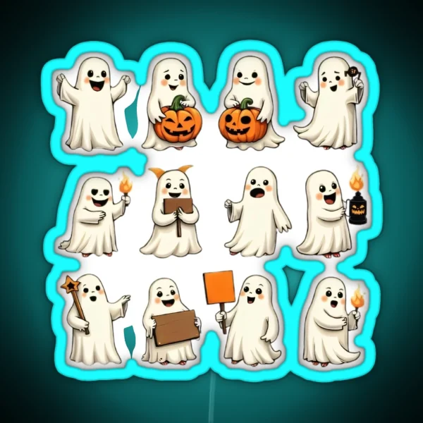 Boo Crew RGB Neon Sign