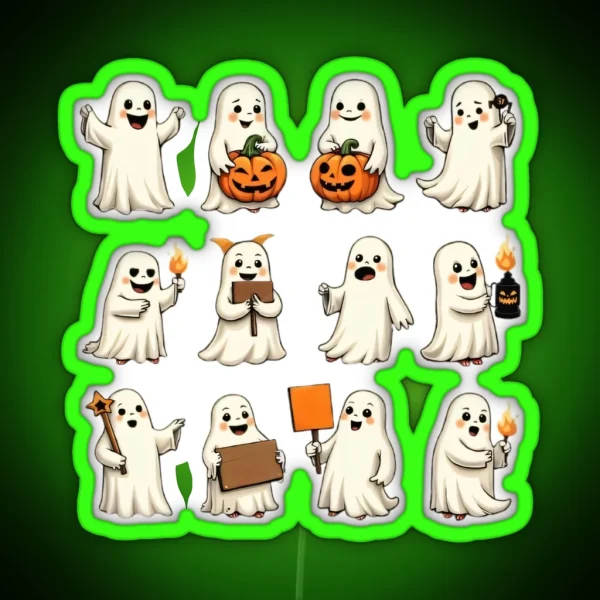 Boo Crew RGB Neon Sign