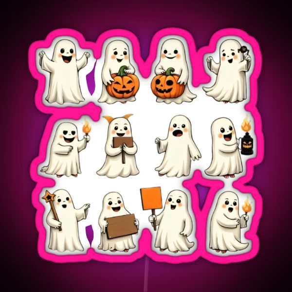 Boo Crew RGB Neon Sign