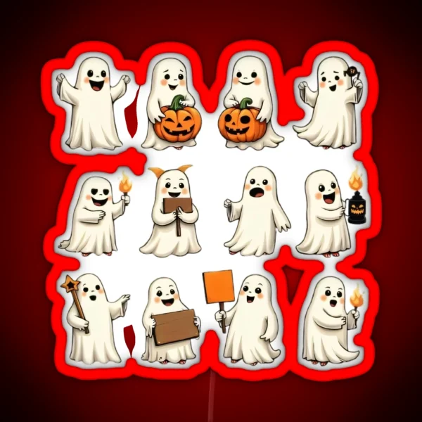 Boo Crew RGB Neon Sign