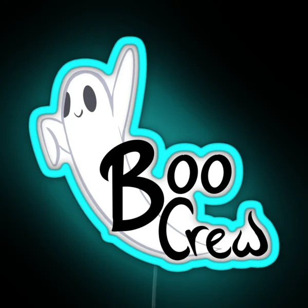 Boo Crew RGB Neon Sign