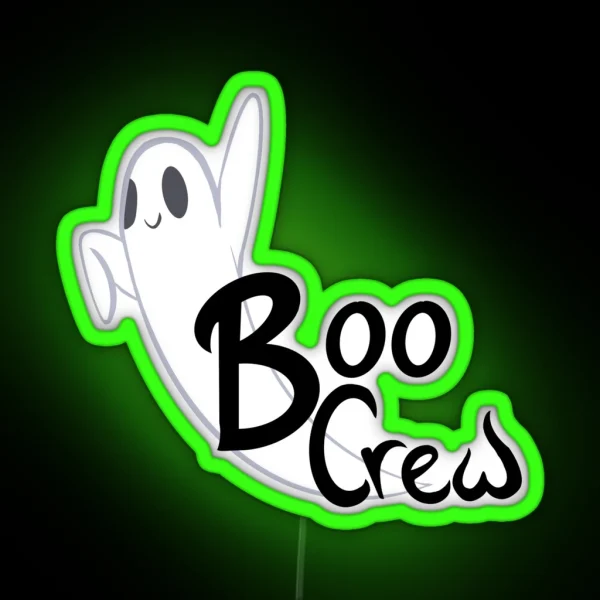 Boo Crew RGB Neon Sign