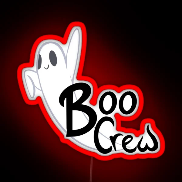 Boo Crew RGB Neon Sign