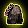 Boo hag inspired spooky RGB LED neon home decor sign.
