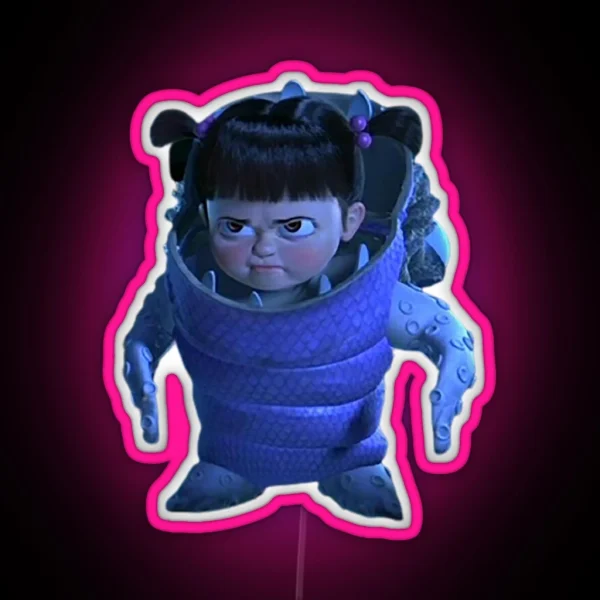 Boo RGB Neon Sign