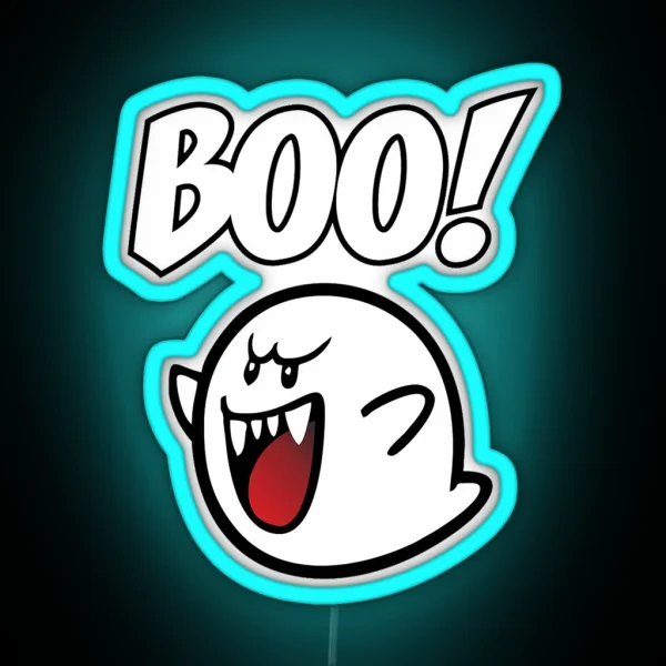 BOO RGB Neon Sign