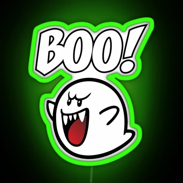 BOO RGB Neon Sign