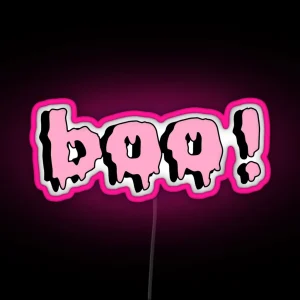 Boo RGB Neon Sign