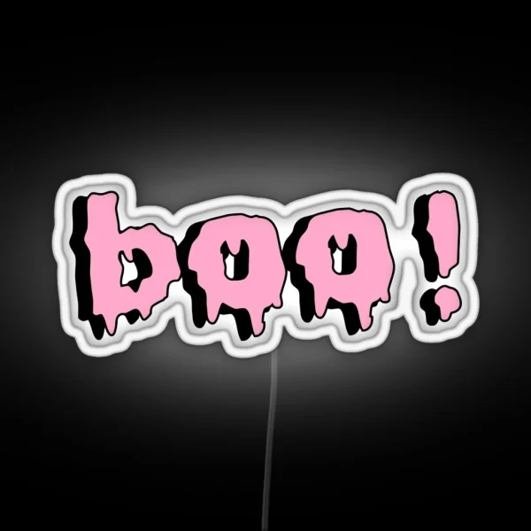Boo RGB Neon Sign