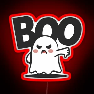 Boo RGB Neon Sign