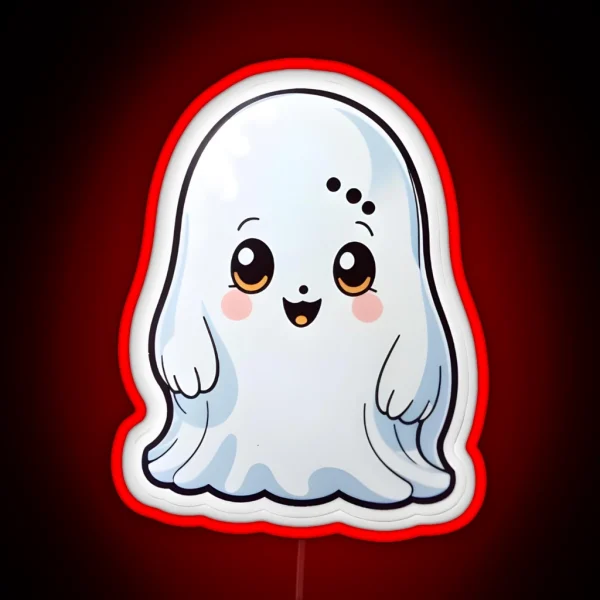 Boo Tifully Designed Ghosts RGB Neon Sign
