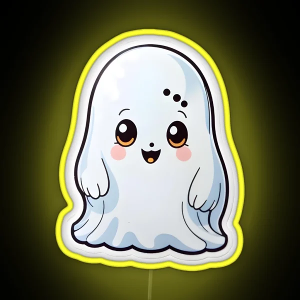 Boo Tifully Designed Ghosts RGB Neon Sign