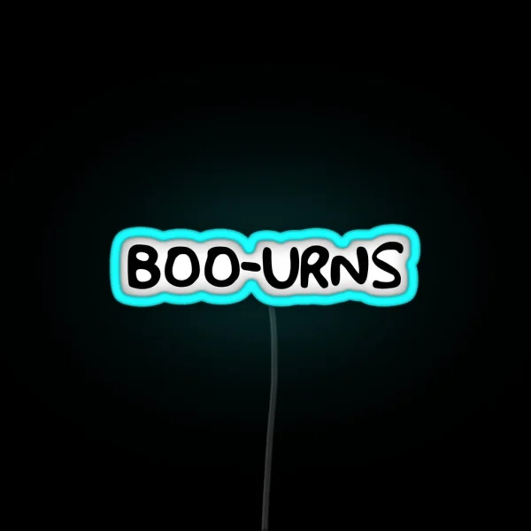 Boo Urns RGB Neon Sign