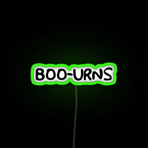 Boo Urns RGB Neon Sign