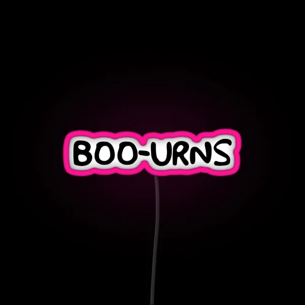 Boo Urns RGB Neon Sign