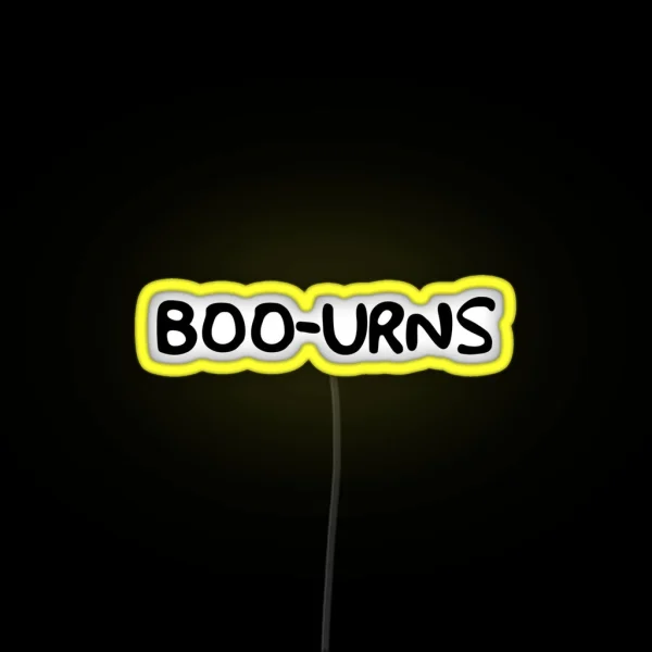 Boo Urns RGB Neon Sign