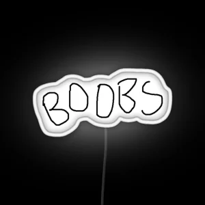 Boobs RGB Neon Sign