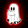 Cozy Home Decor: Glowing RGB Neon Book Reading Spirit Sign