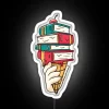 Neon Sign: Literally Combining Love of Reading and Sweet Treats