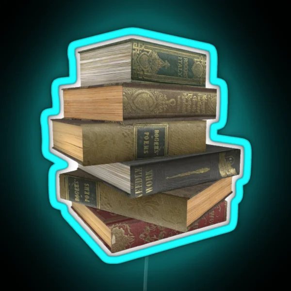 Books RGB Neon Sign