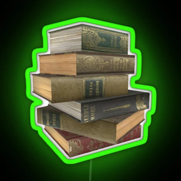 Books RGB Neon Sign
