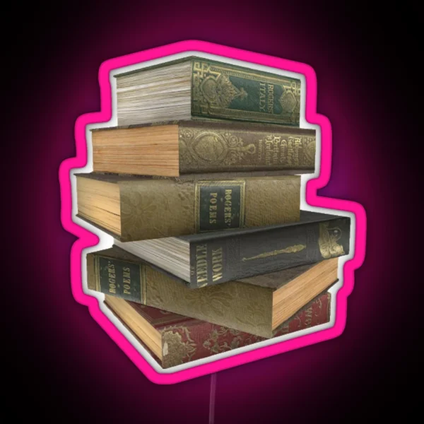 Books RGB Neon Sign