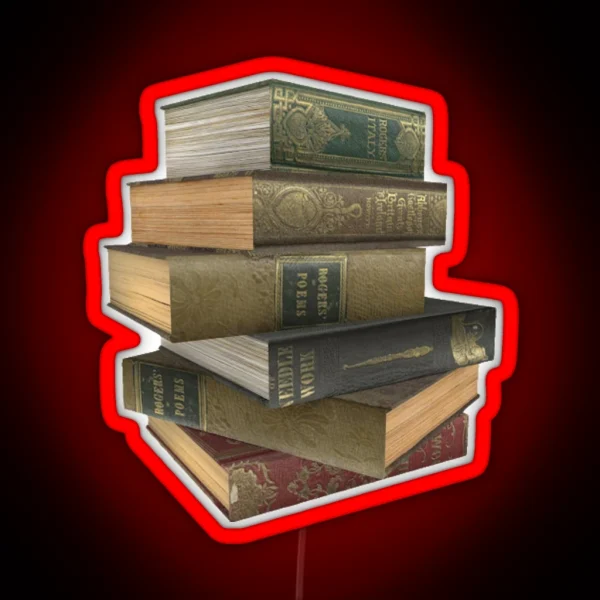 Books RGB Neon Sign